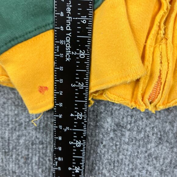 Reebok Green Bay Packers Hoodie Womens Size M Green Yellow Full Zip NFL Jacket - Picture 5 of 8